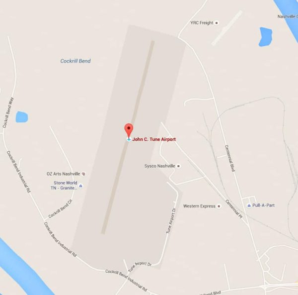 Airport transfers to John C. Tune Airport